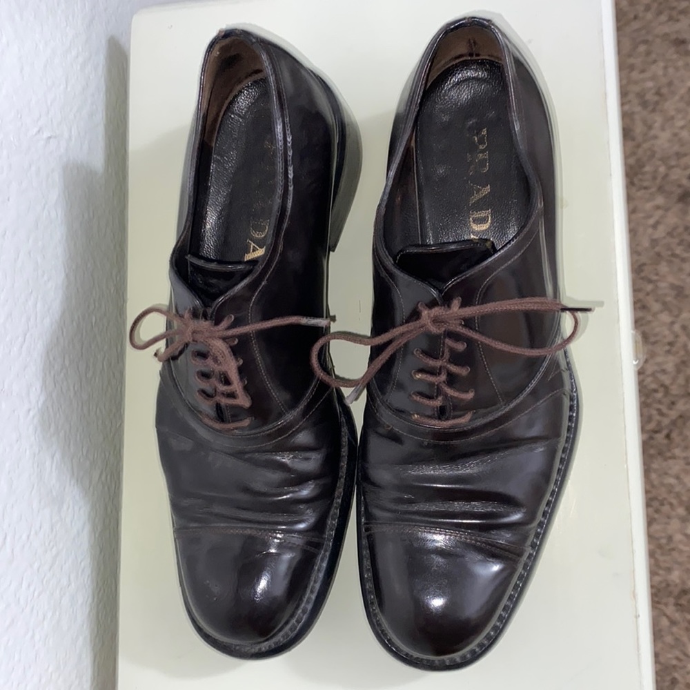 VINTAGE PRADA LOAFERS 38